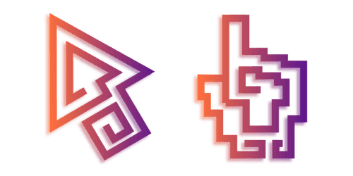 Colorful Mazecustom cursor pack