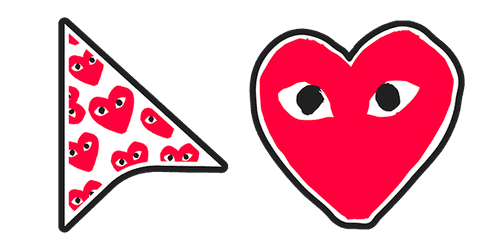Comme des Garconscustom cursor pack