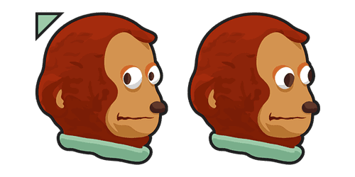 Monkey Puppet Memecustom cursor pack