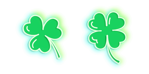 Neon Clovercustom cursor pack