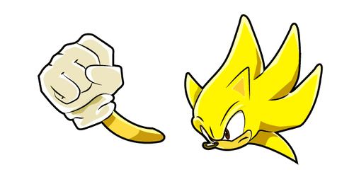 Sonic Super Soniccustom cursor pack