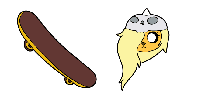 Adventure Time Bronwyn and Skatecustom cursor pack