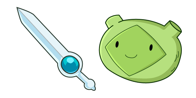 Adventure Time Fern Finn Swordcustom cursor pack