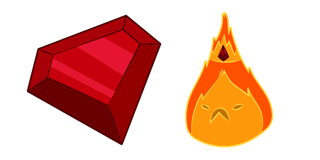 Adventure Time Flame Kingcustom cursor pack