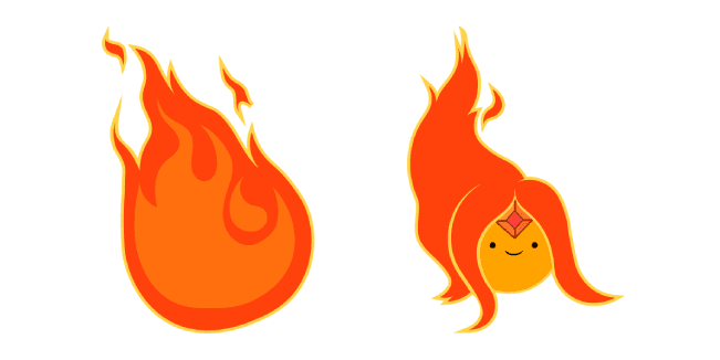 Adventure Time Flame Princesscustom cursor pack