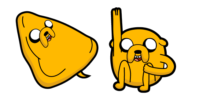 Adventure Time Jake the Dogcustom cursor pack