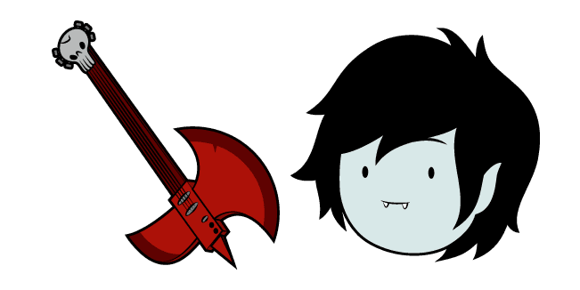 Adventure Time Marshall Lee and Guitarcustom cursor pack