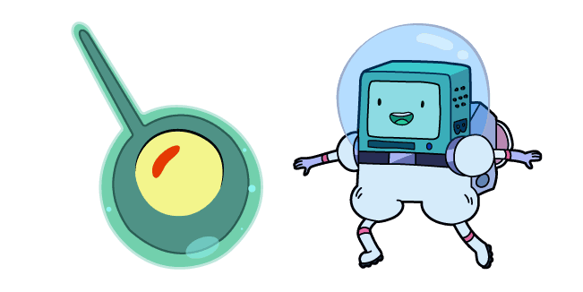 Adventure Time Olive and Astronaut BMOcustom cursor pack