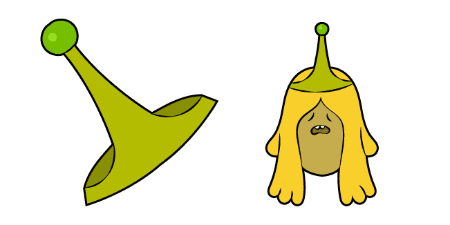 Adventure Time Turtle Princess and Crowncustom cursor pack