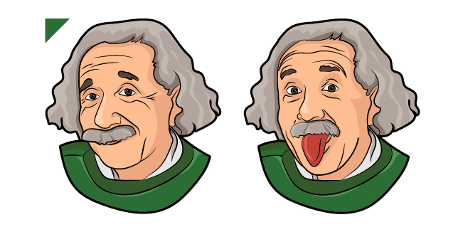 Albert Einsteincustom cursor pack