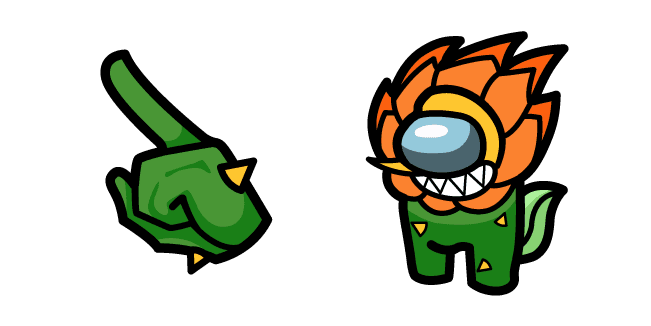 Among Us Cuphead Cagney Carnation Charactercustom cursor pack