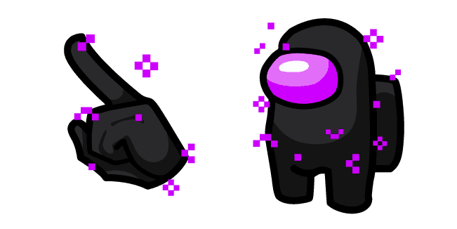 Among Us Enderman Charactercustom cursor pack