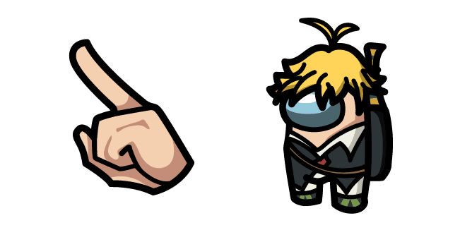 Among Us Meliodas Charactercustom cursor pack