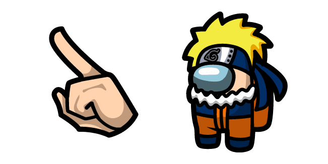 Among Us Naruto Charactercustom cursor pack