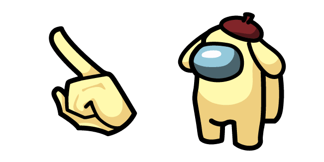 Among Us Pompompurin Charactercustom cursor pack