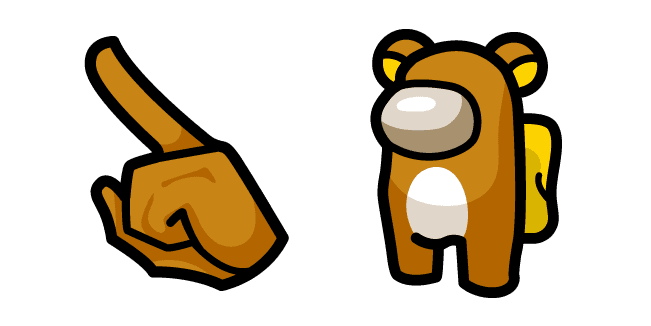 Among Us Rilakkuma Charactercustom cursor pack