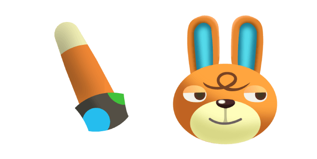 Animal Crossing Claudecustom cursor pack