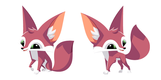 Animal Jam Fennec Foxcustom cursor pack