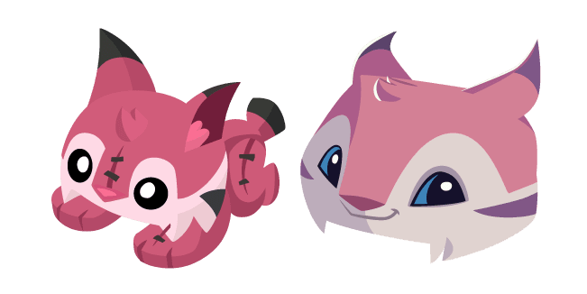 Animal Jam Lynx and Lynx Plushiecustom cursor pack