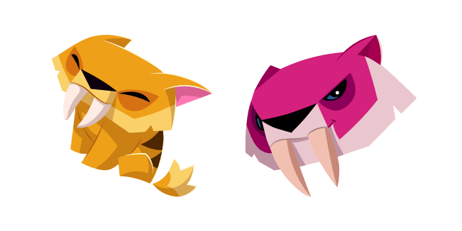 Animal Jam Sabertoothcustom cursor pack