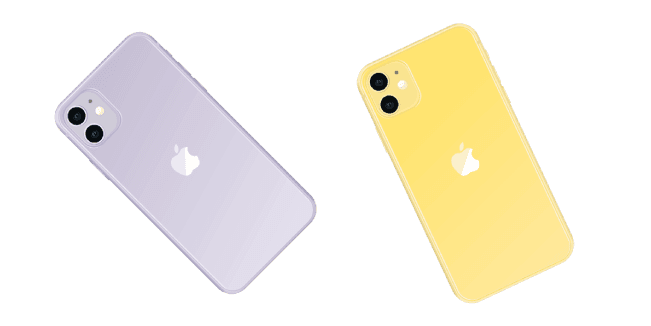 Apple iPhone 11custom cursor pack