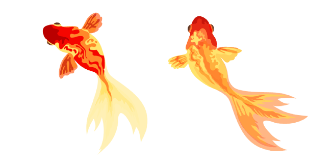 Aquarelle Goldfishcustom cursor pack