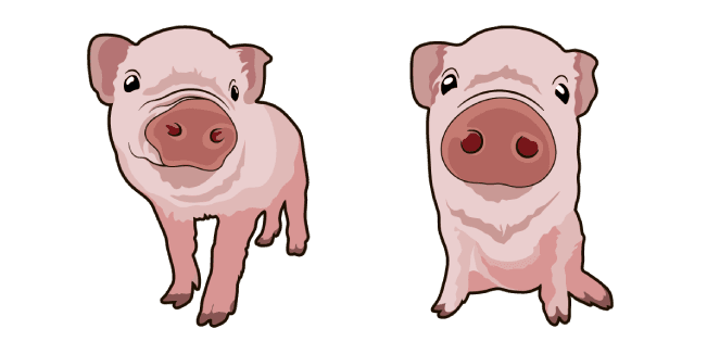 Baby Pigcustom cursor pack