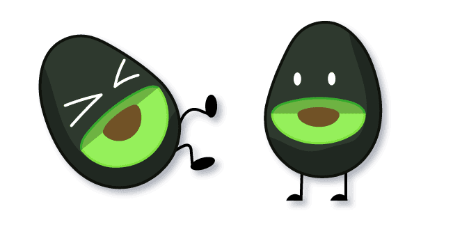 Battle for Dream Island Avocadocustom cursor pack