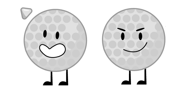 Battle for Dream Island Golf Ballcustom cursor pack