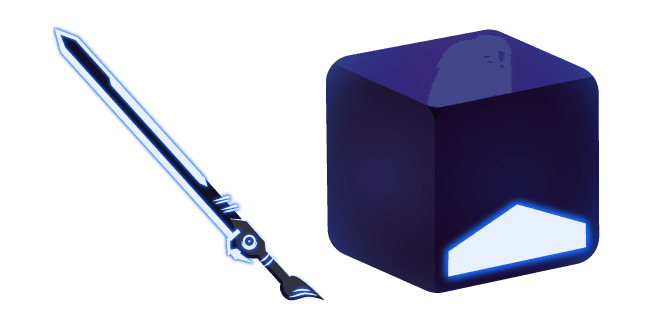 Beat Saber Blue Cube and Sabercustom cursor pack