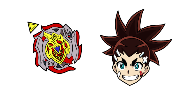 Beyblade Aiger Akabanecustom cursor pack