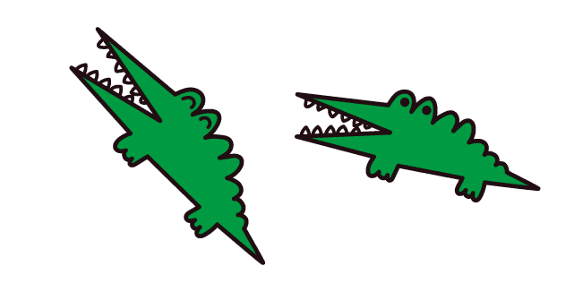 Big Challenges the Green Alligatorcustom cursor pack