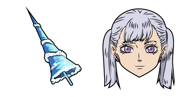 Black Clover Noelle Silva and Valkyrie Dresscustom cursor pack