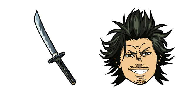 Black Clover Yami Sukehiro and Katanacustom cursor pack