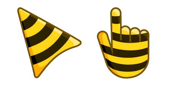 Black and Yellow Beecustom cursor pack