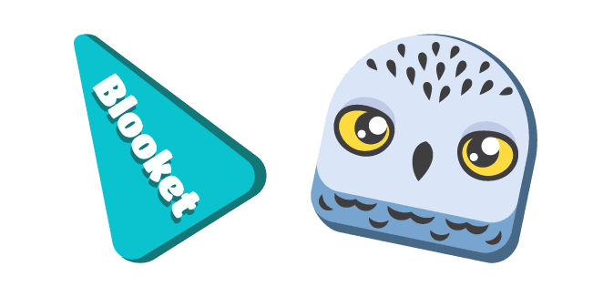 Blooket Snowy Owlcustom cursor pack