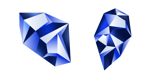 Blue Sapphire Crystalcustom cursor pack