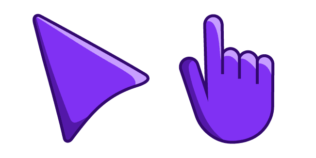 Blue Violetcustom cursor pack