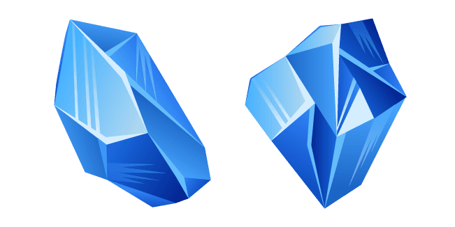 Blue Zircon Crystalcustom cursor pack