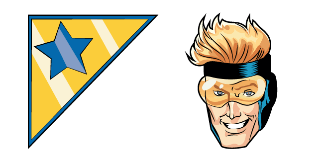 Booster Gold aka Michael Jon Cartercustom cursor pack