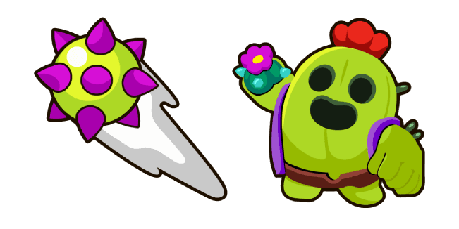 Brawl Stars Spikecustom cursor pack