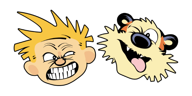 Calvin and Hobbescustom cursor pack