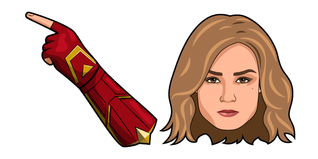 Captain Marvel Carol Danverscustom cursor pack