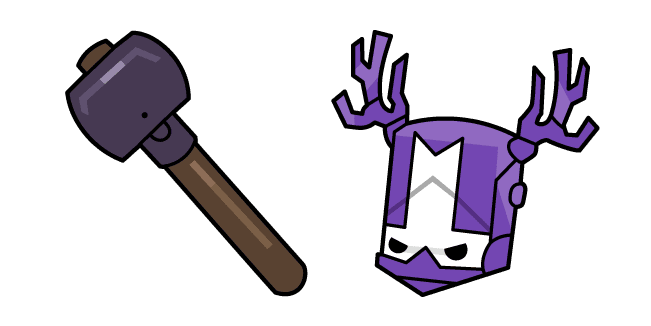 Castle Crashers Blacksmithcustom cursor pack