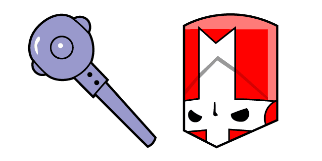 Castle Crashers Red Knightcustom cursor pack