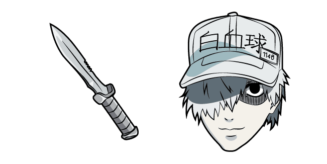 Cells at Work U-1146 and Knifecustom cursor pack