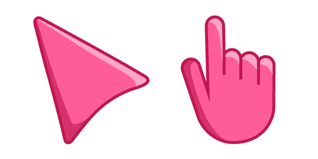 Cerise Pinkcustom cursor pack