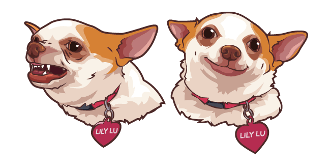 Chihuahua Lily Lu Memecustom cursor pack