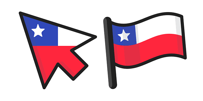 Chile Flagcustom cursor pack