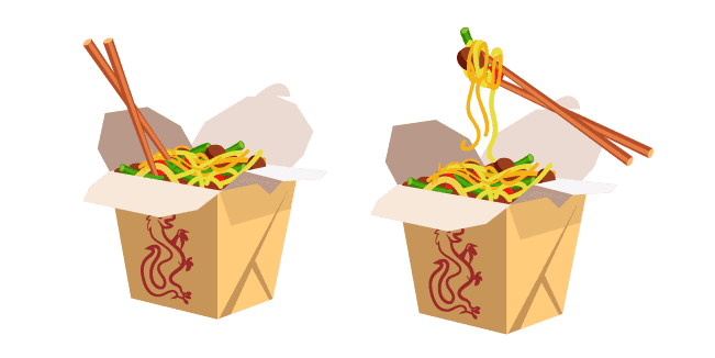 Chinese Takeout Noodlescustom cursor pack